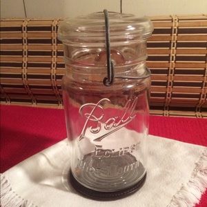⭐️SOLD!!Vintage!  Ball Quart Jars • Wide Mouth